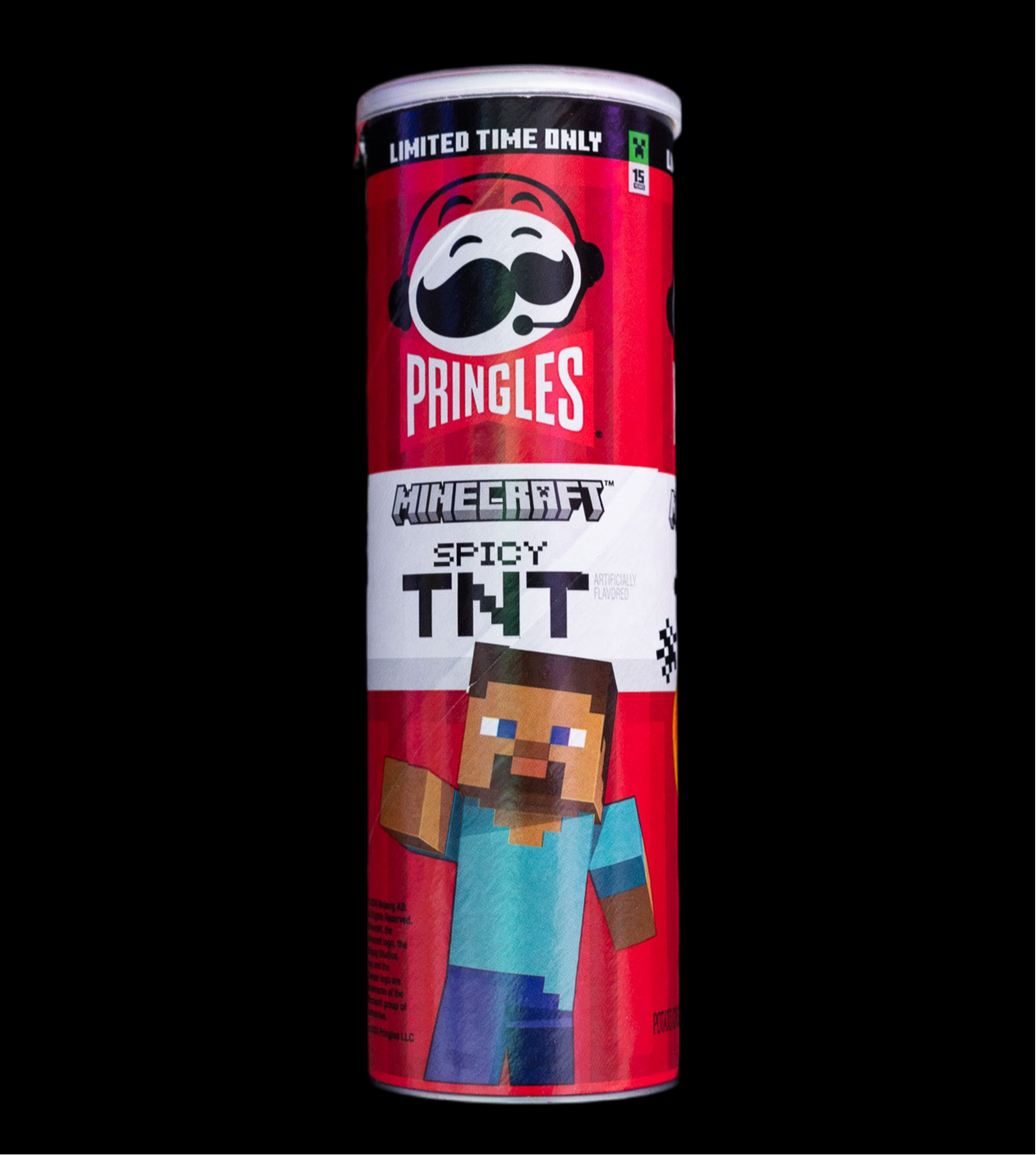 Spicy TNT Minecraft Pringles