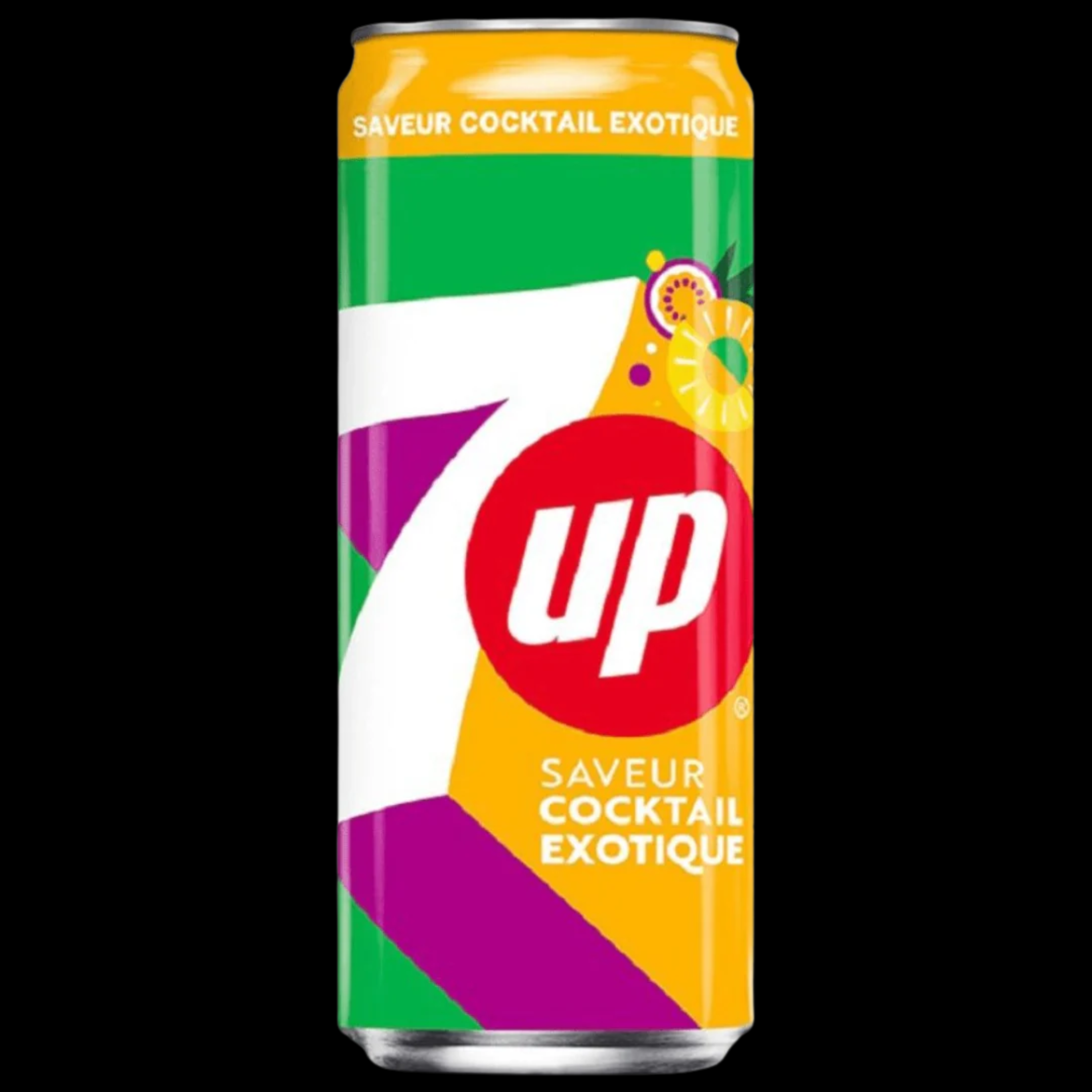 7up Exotique Cocktail Slim Can - 11.15fl.oz (330ml)