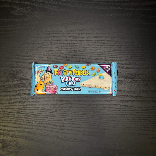 Fruity Pebbles Birthday Cake Candy Bar - HouseOfMunchiez