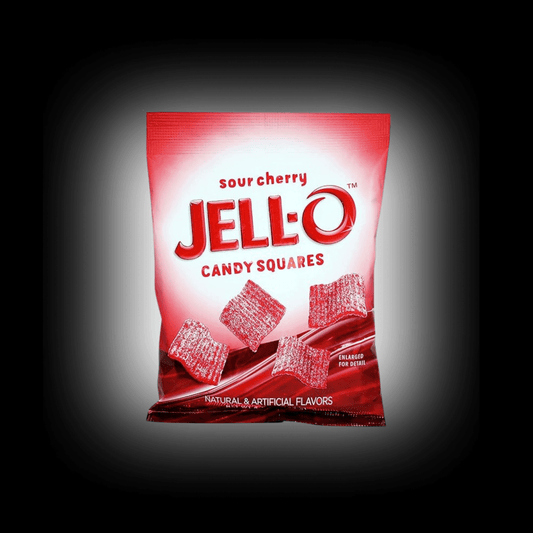 Jello Sour Cherry Gummies - HouseOfMunchiez